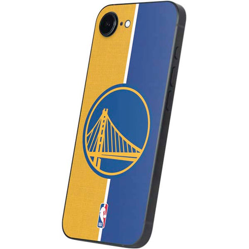NBA Golden State Warriors Canvas iPhone 16e Skin