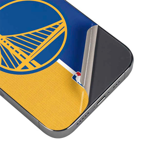 NBA Golden State Warriors Canvas iPhone 16e Skin