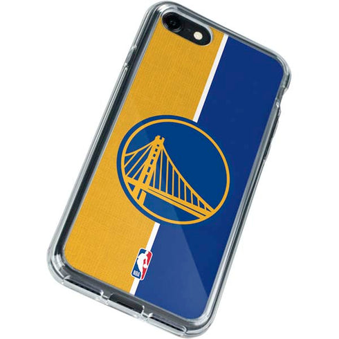 NBA Golden State Warriors Canvas iPhone SE (2nd & 3rd Gen) Clear Case