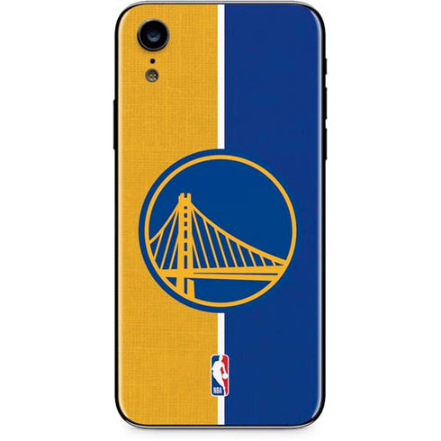NBA Golden State Warriors Canvas iPhone XR Skin