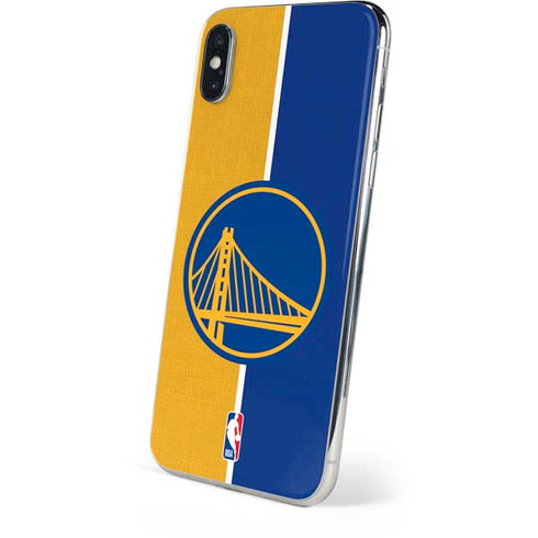 NBA Golden State Warriors Canvas iPhone XS Skin