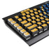 NBA Golden State Warriors Canvas K95 RGB PLATINUM Mechanical Gaming Keyboard Skin