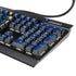 NBA Golden State Warriors Canvas K95 RGB PLATINUM Mechanical Gaming Keyboard Skin