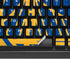 NBA Golden State Warriors Canvas K95 RGB PLATINUM Mechanical Gaming Keyboard Skin