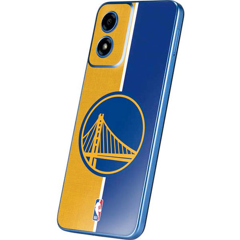 NBA Golden State Warriors Canvas Moto G Play 4G (2024) Skin