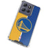 NBA Golden State Warriors Canvas Moto G Power 5G (2025) Clear Case