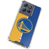NBA Golden State Warriors Canvas Moto G Stylus 5G (2025) Clear Case