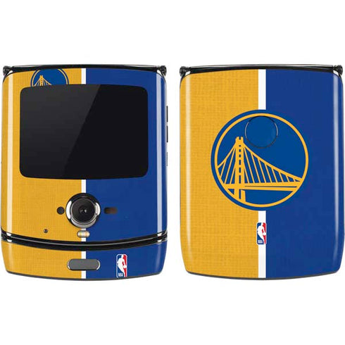 NBA Golden State Warriors Canvas Motorola RAZR Skin