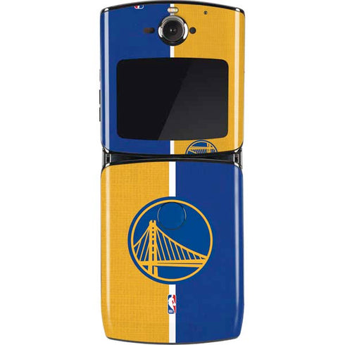 NBA Golden State Warriors Canvas Motorola RAZR Skin