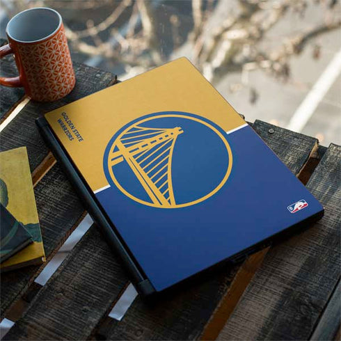 NBA Golden State Warriors Canvas MSI GS65 Stealth Laptop Skin