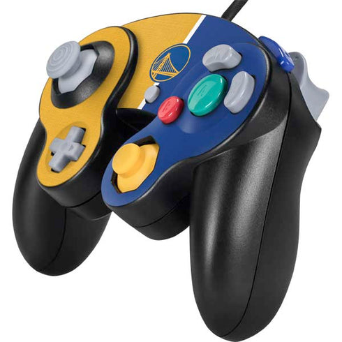NBA Golden State Warriors Canvas Nintendo GameCube Controller Skin