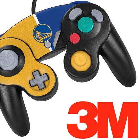NBA Golden State Warriors Canvas Nintendo GameCube Controller Skin