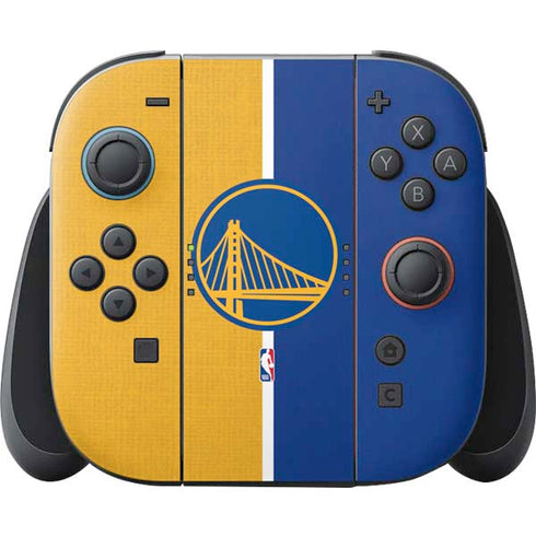 NBA Golden State Warriors Canvas Nintendo Skins