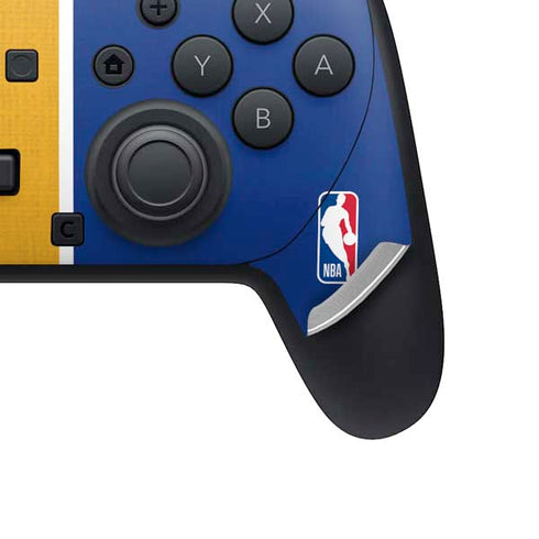 NBA Golden State Warriors Canvas Nintendo Switch 2 (2025) Pro Controller Skin