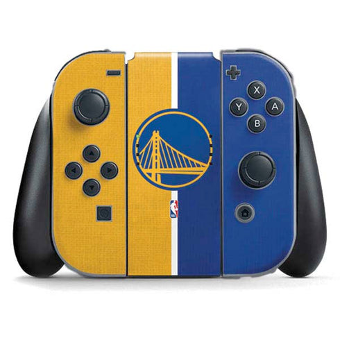 NBA Golden State Warriors Canvas Nintendo Skins