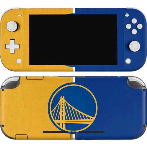 NBA Golden State Warriors Canvas Nintendo Switch Lite Skin