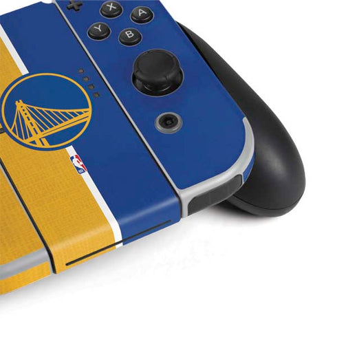 NBA Golden State Warriors Canvas Nintendo Switch OLED (2021) Skin