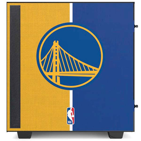 NBA Golden State Warriors Canvas NZXT H510 Compact ATX Mid-Tower Case Skin