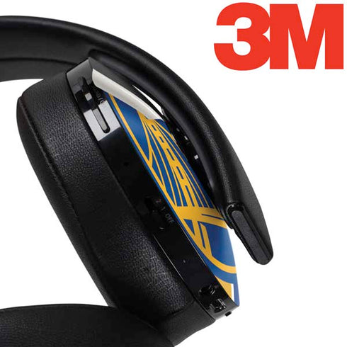 NBA Golden State Warriors Canvas PlayStation 4 Gold Wireless Headset Skin