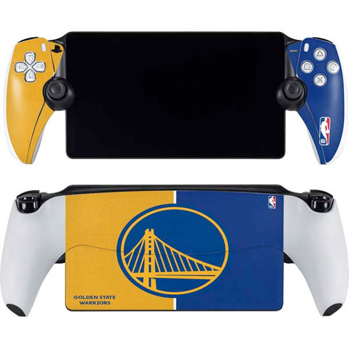 NBA Golden State Warriors Canvas PlayStation Portal Remote Player Skin