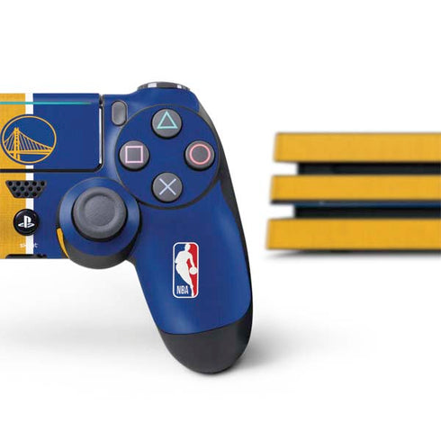 NBA Golden State Warriors Canvas PS4 Pro Bundle Skin