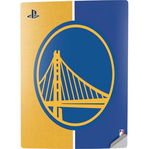 NBA Golden State Warriors Canvas PS5 Digital Edition Console Skin