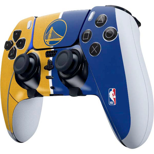 NBA Golden State Warriors Canvas PS5 DualSense Edge Pro Controller Skin