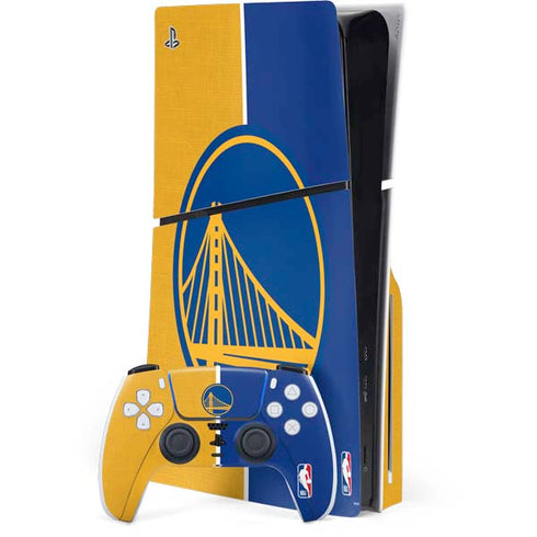 NBA Golden State Warriors Canvas PlayStation PS5 Skins