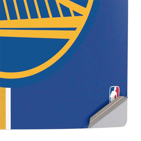 NBA Golden State Warriors Canvas PS5 Slim Digital Edition Console Skin