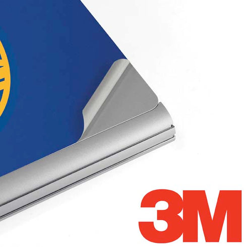 NBA Golden State Warriors Canvas Surface Book 2 15in Skin