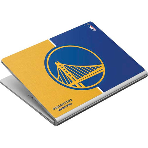 NBA Golden State Warriors Canvas Surface Book Skin