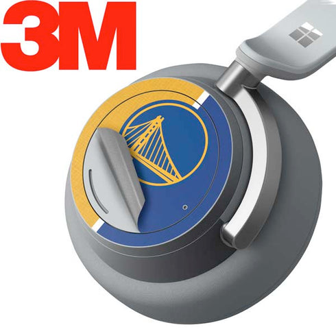 NBA Golden State Warriors Canvas Surface Headphones Skin