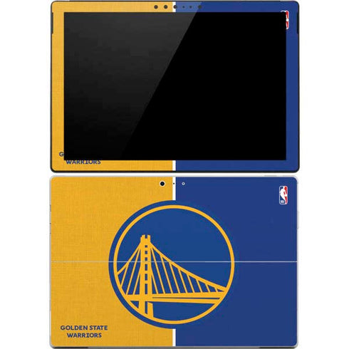 NBA Golden State Warriors Canvas Surface Pro 4 Skin