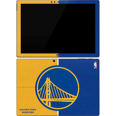 NBA Golden State Warriors Canvas Surface Pro 7 Skin