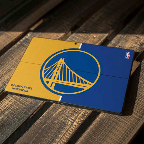 NBA Golden State Warriors Canvas Surface Pro 7 Skin