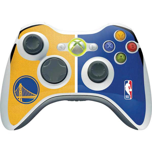 NBA Golden State Warriors Canvas Xbox 360 Wireless Controller Skin