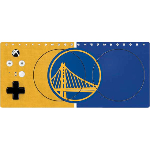 NBA Golden State Warriors Canvas Xbox Adaptive Controller Skin