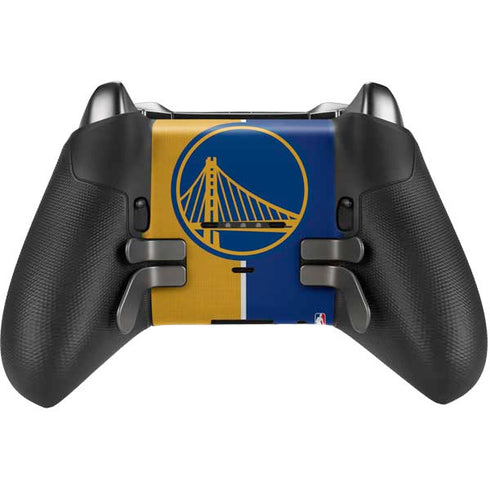 NBA Golden State Warriors Canvas Xbox Elite Wireless Controller Series 2 Skin