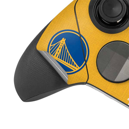 NBA Golden State Warriors Canvas Xbox Elite Wireless Controller Series 2 Skin