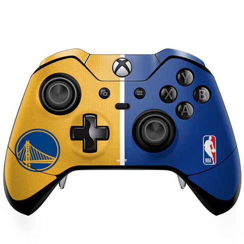 NBA Golden State Warriors Canvas Xbox One Elite Controller Skin