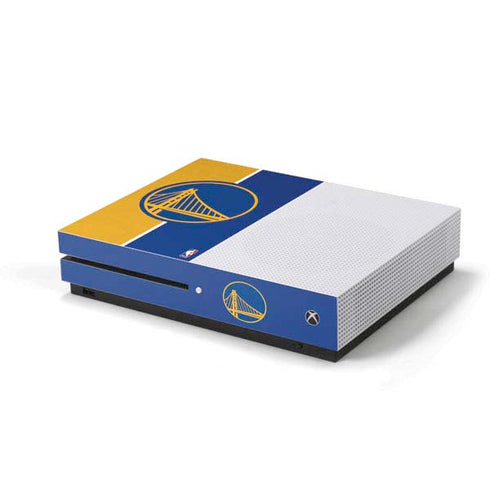 NBA Golden State Warriors Canvas Xbox One S Console Skin