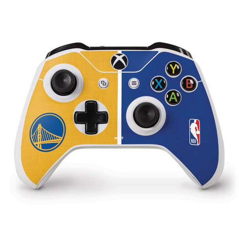 NBA Golden State Warriors Canvas Xbox One S Controller Skin