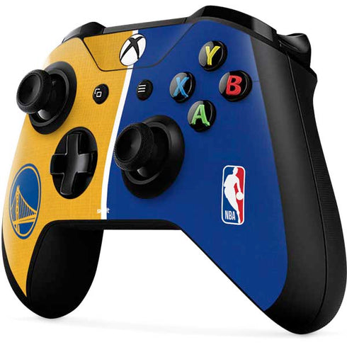 NBA Golden State Warriors Canvas Xbox One X Controller Skin