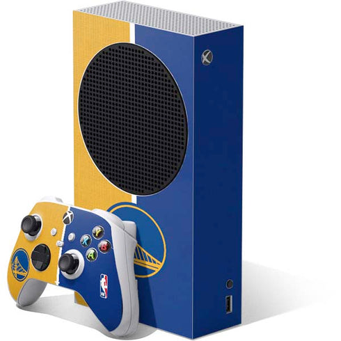 NBA Golden State Warriors Canvas Xbox Series S Bundle Skin