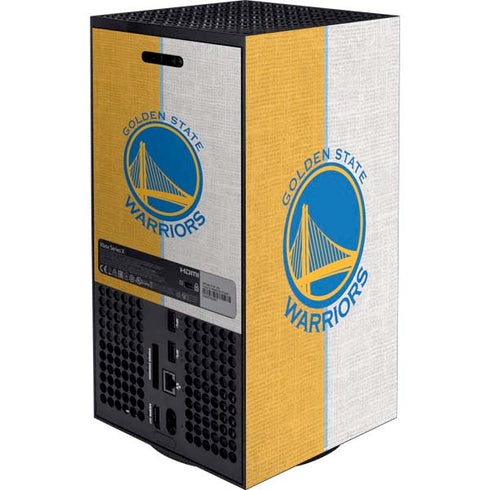 NBA Golden State Warriors Canvas Xbox Series X Bundle Skin