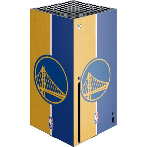NBA Golden State Warriors Canvas Xbox Series X Skins