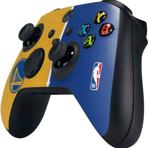 NBA Golden State Warriors Canvas Xbox Series X Controller Skin