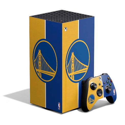 NBA Golden State Warriors Canvas XBox Series X Digital Edition Bundle Skin