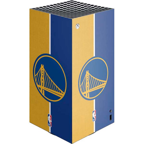 NBA Golden State Warriors Canvas XBox Series X Digital Edition Console Skin
