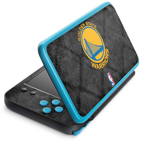 NBA Golden State Warriors Dark Rust Nintendo Skins